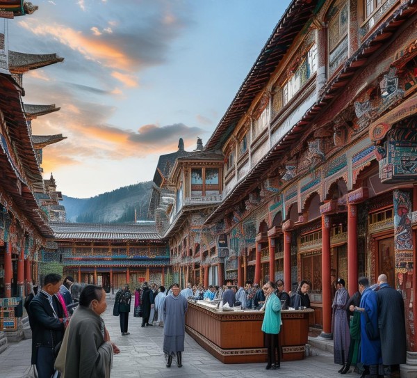 济南藏式酒店预订服务，一场文化与经济的对话