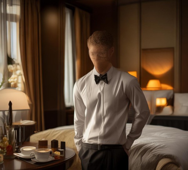让智慧与温度相遇,温暖您的入住体验—酒店客房餐饮服务员的风采